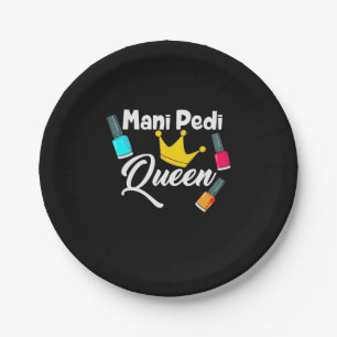 Assiettes En Carton Artiste Queen Nail