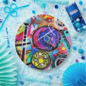 Assiettes En Carton Arts et artisanat (Fête)