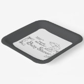 Assiettes En Carton Artsy Baby Shower (Angulaire)