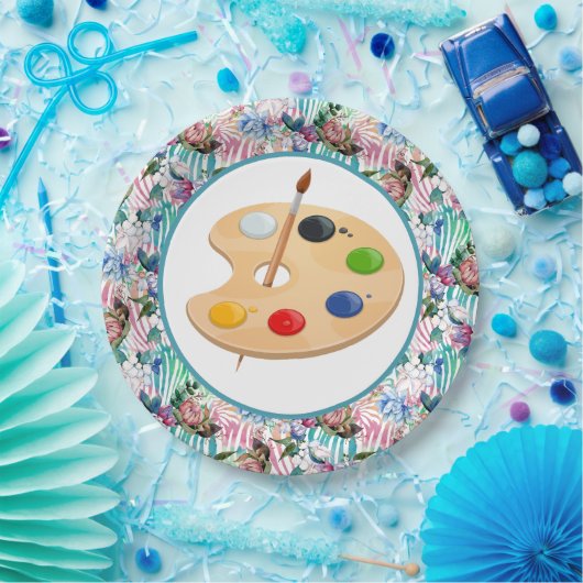 Assiettes En Carton Arty (Fête)