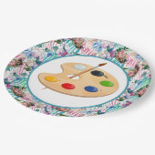 Assiettes En Carton Arty (Angle)