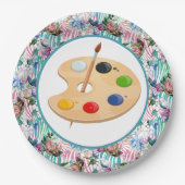 Assiettes En Carton Arty (Devant)