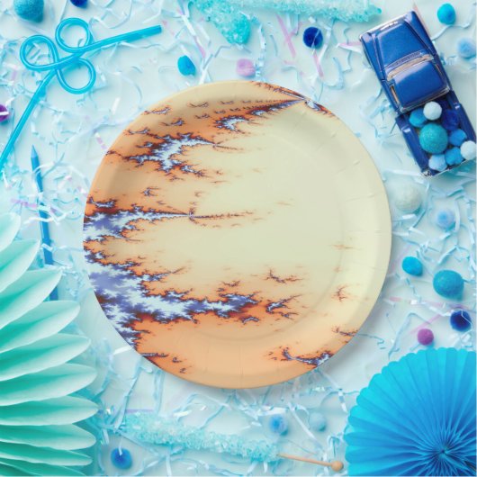 ASSIETTES EN CARTON ASSEZ EAU DE FLUX (Fête)