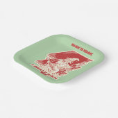 Assiettes En Carton Assistant lecture de guitare (Angulaire)