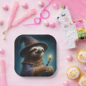 Assiettes En Carton Assistant Sloth (Fête)