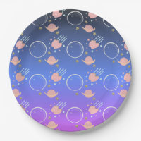 Astéroïde Lune Rose Soleil Galaxie Anniversaire