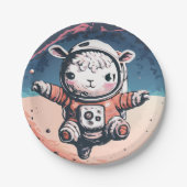 Assiettes En Carton Astro Sheep (Devant)