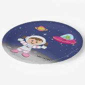 Assiettes En Carton Astronaut (Angle)