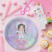 Assiettes En Carton Astronaute (Fête)