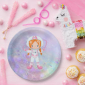 Assiettes En Carton Astronaute (Fête)