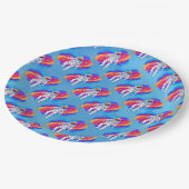 Assiettes En Carton Astronaute (Angle)