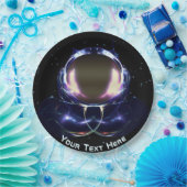 Assiettes En Carton Astronaute fracturé (Fête)