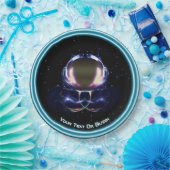 Assiettes En Carton Astronaute fracturé (Fête)