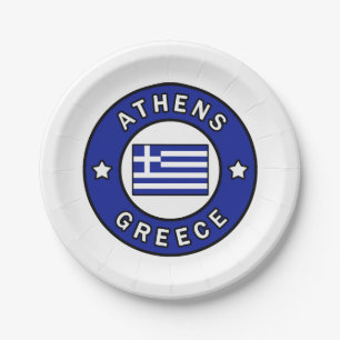 Assiettes En Carton Athènes Grèce