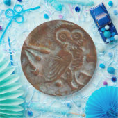 Assiettes En Carton Athens Owl (Fête)