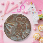 Assiettes En Carton Athens Owl (Fête)