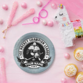 Assiettes En Carton Athlétisme de hockey (Fête)