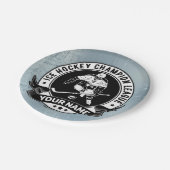 Assiettes En Carton Athlétisme de hockey (Angle)