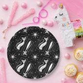 Assiettes En Carton Atomique Star Cat MidCentury Moderne MCM de Noël (Fête)