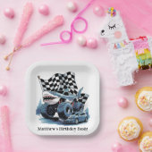 Assiettes En Carton Attaque de requin Camion Monster Anniversaire Bash (Fête)