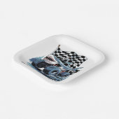 Assiettes En Carton Attaque de requin Camion Monster Anniversaire Bash (Angulaire)