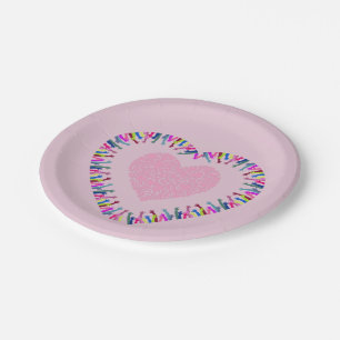 Assiettes En Carton Atteindre pour l'amour