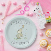 Assiettes En Carton Atteinte fantasque pour les étoiles (Fête)