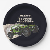Assiettes En Carton ATV UTV Offroad Adventure Extreme Sports Car Club (Devant)