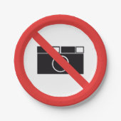 Assiettes En Carton Aucun signe photo (Devant)