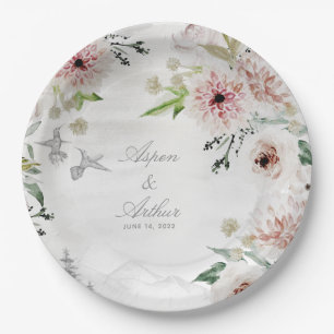 Assiettes En Carton Aura De La Nature Mariage 20 Pouces Dîner Plate