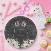 Assiettes En Carton Aura Of Night Mariage 2000 Plate Dîner (Fête)