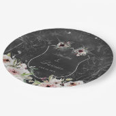 Assiettes En Carton Aura Of Night Mariage 2000 Plate Dîner (Angle)