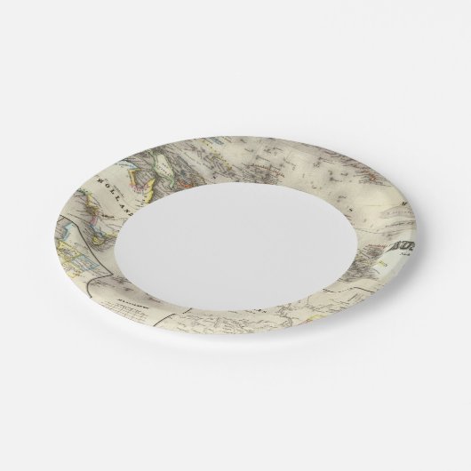 Assiettes En Carton Australie (Angle)