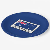 Assiettes En Carton Australie (Angle)