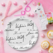 Assiettes En Carton Auteurs de femmes (Fête)