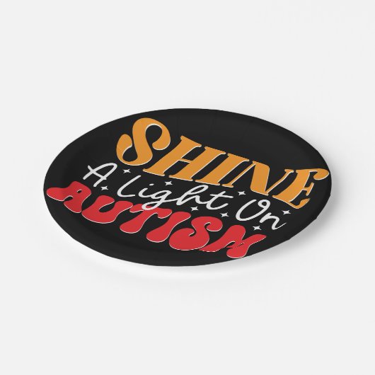 Assiettes En Carton autisme jours _design_14 (Angle)