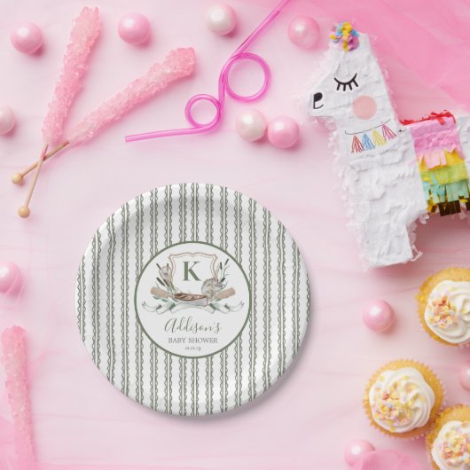 Assiettes En Carton Autocollant de pêche, autocollant d'anniversaire d (Fête)