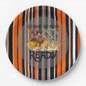 Assiettes En Carton Automne belle collection moderne Thanksgiving (Devant)