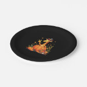 Assiettes En Carton Automne Citrouille Automne Giraffe Thanksgiving Fe (Angle)