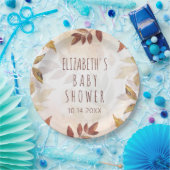 Assiettes En Carton Automne Feuillage Automne Aquarelle Automne (Fête)