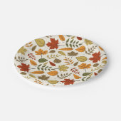Assiettes En Carton Automne Feuillage Automne Feuilles Thanksgiving Pa (Angle)