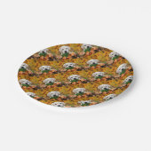 Assiettes En Carton Automne Labrador (Angle)