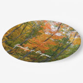 Assiettes En Carton Automne Maple Trees Automne Photographie de la nat (Angle)