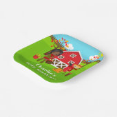 Assiettes En Carton Automne Nymphère de l'automne Anniversaire Fille d (Angulaire)