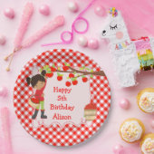 Assiettes En Carton Automne Pomme d'automne cueillir Africain-Américai (Fête)