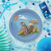 Assiettes En Carton Autum Chipmunk (Fête)