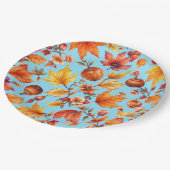 Assiettes En Carton Autumn is in the Air Thanksgiving (Angle)