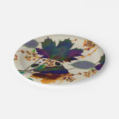 Assiettes En Carton Autumn Leaves (Angle)