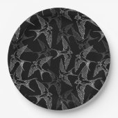 Assiettes En Carton Avales en vol.  (Devant)