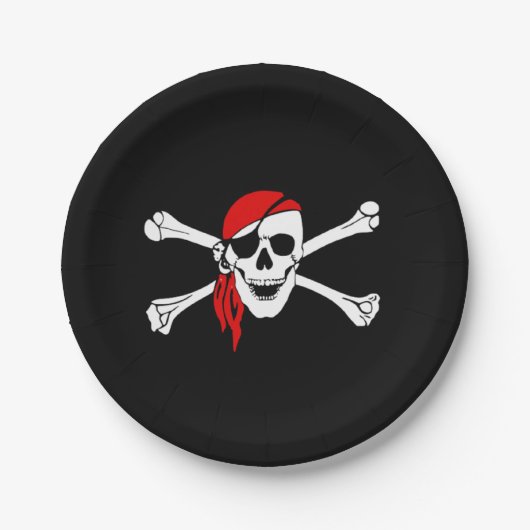 Assiettes En Carton Avast My Party Matie ! (Devant)